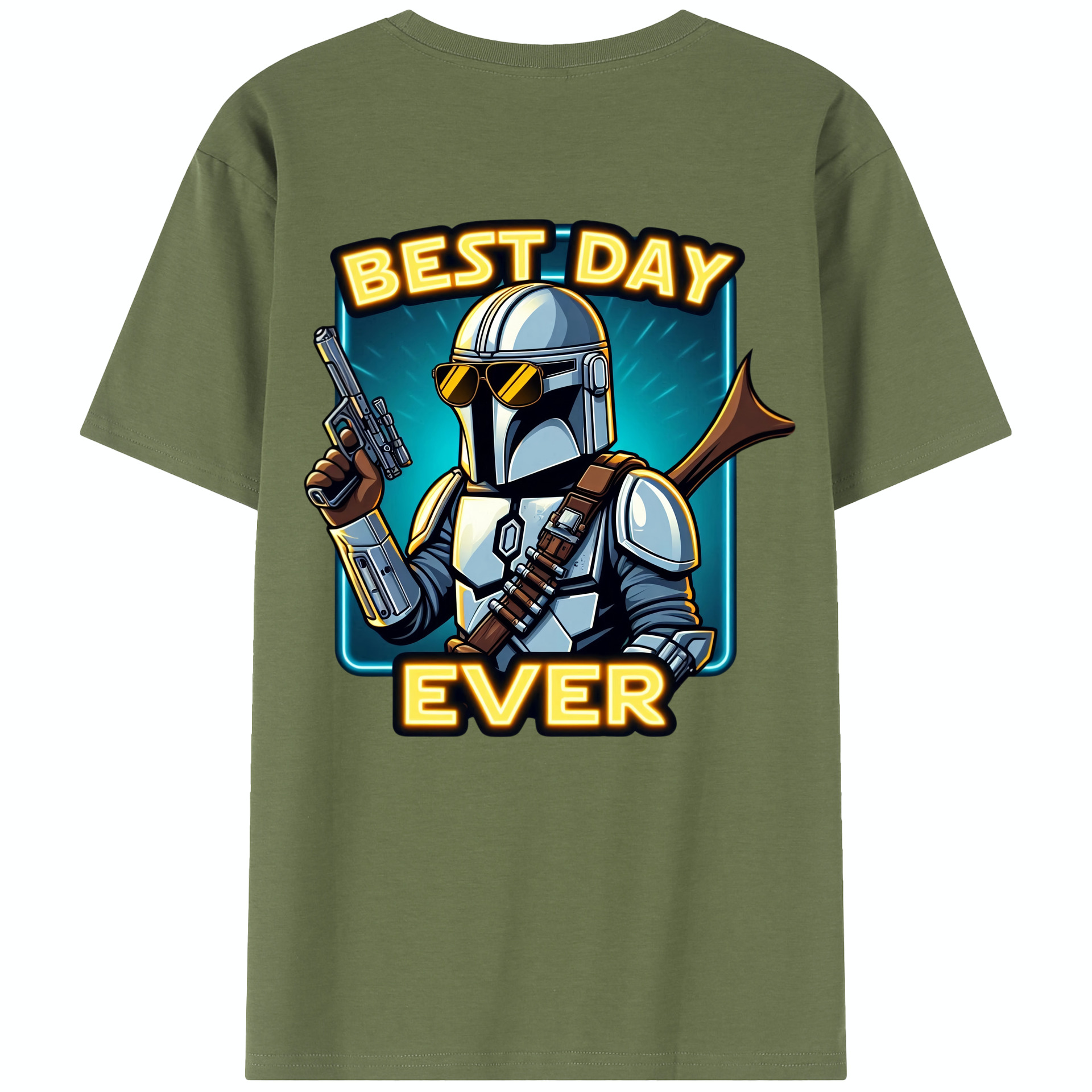 （画像用） スター・ウォーズ Star Wars 綿100％半袖Tシャツ（背面プリント）